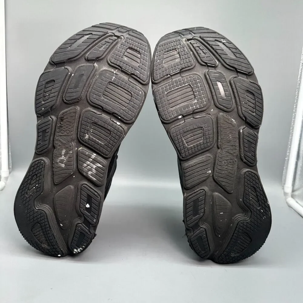 HOKA One One Bondi 7 Men's 11 Wide Black Athletic Sneakers Lace-Up Low Top Shoes_8